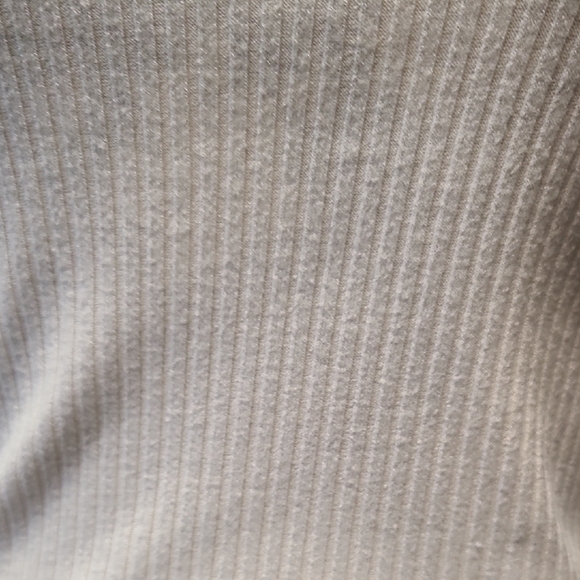 White Ribbed Tank Top - Picture 3 of 7